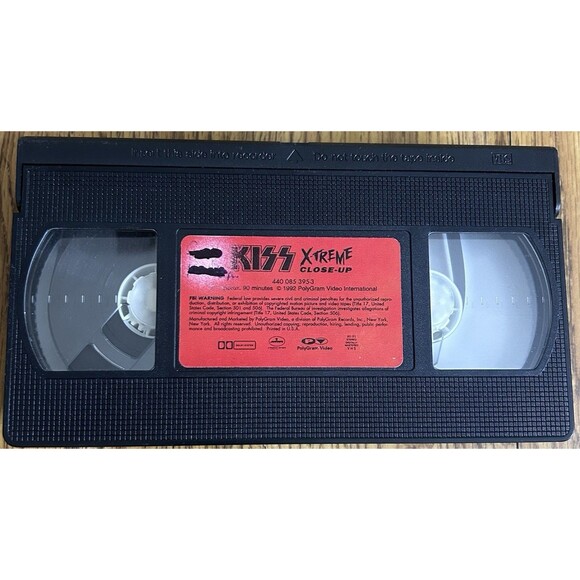 KISS - 7 VHS VIDEO TAPE LOT - '70s, '80s & '90s -  GOOD CONDITION. Tested - Picture 10 of 16